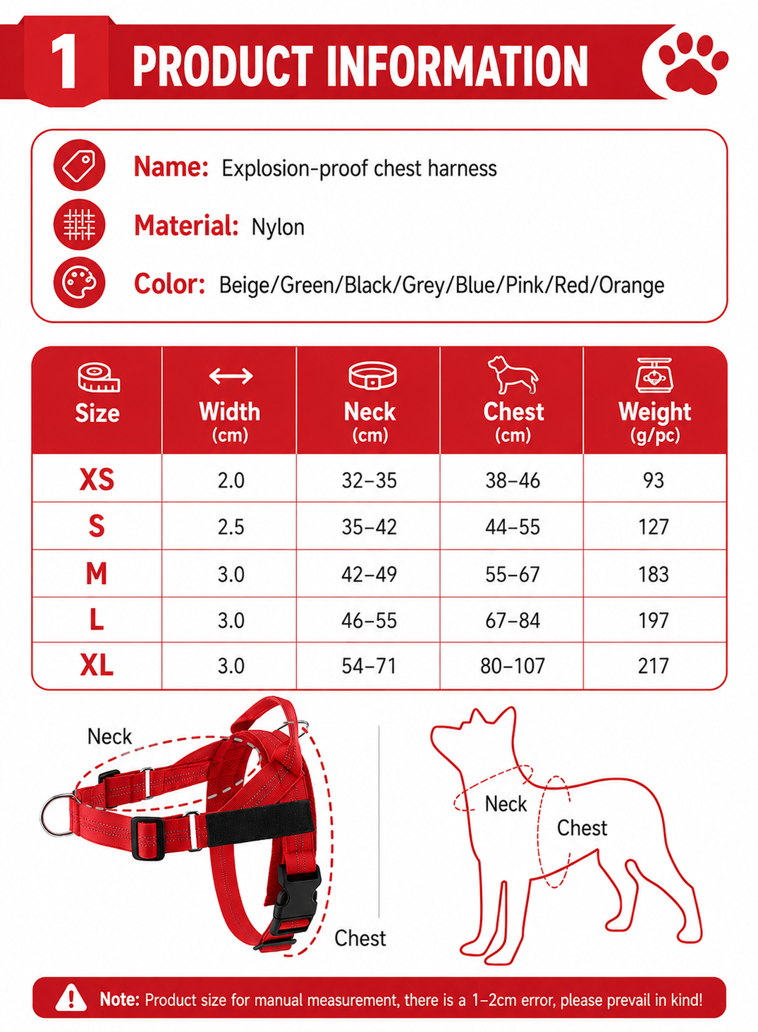 The K9 Club Adventure Harness