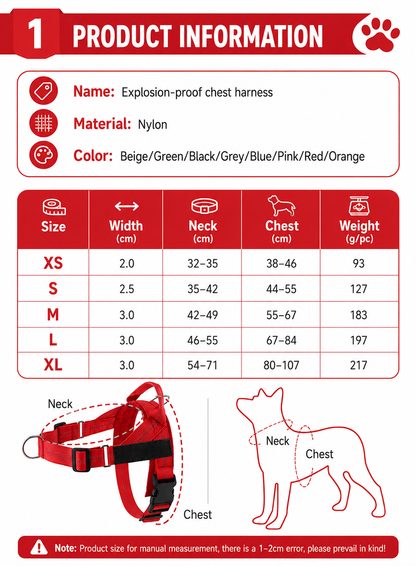 The K9 Club Adventure Harness